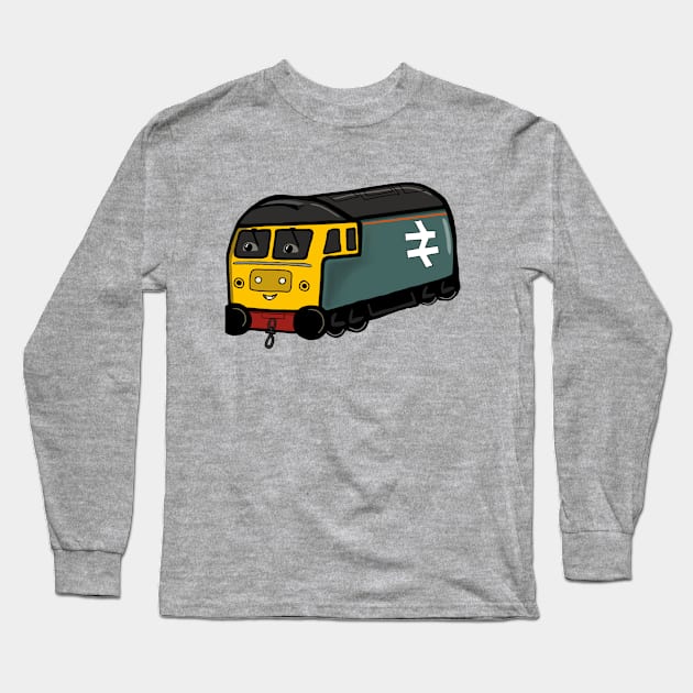 Diesel Train Long Sleeve T-Shirt by Traintacular